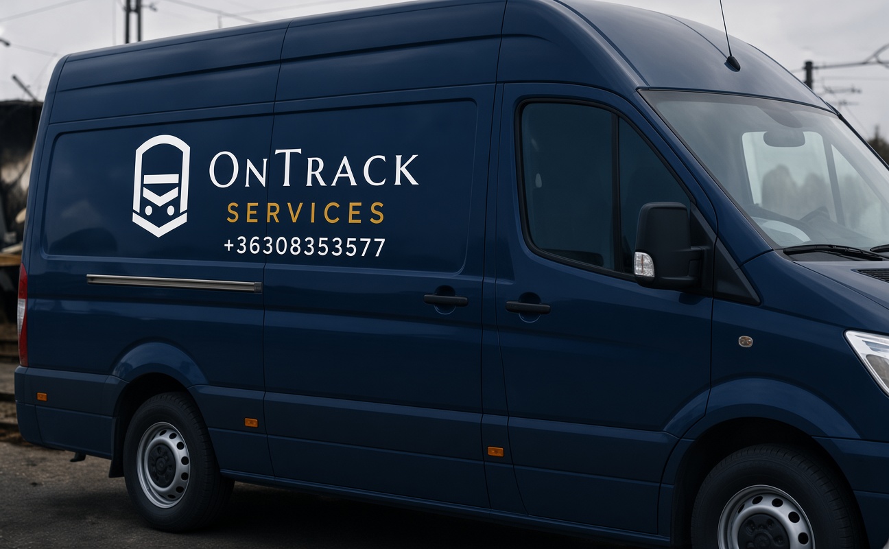 OnTrack Services mobil szerviz jármű